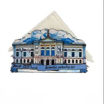 Салфетница стиль Томск ТГУ, 684