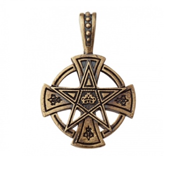 Амулет Крест Тамплиеров