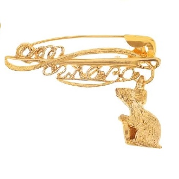 Булавочка от сглаза (Мышка)