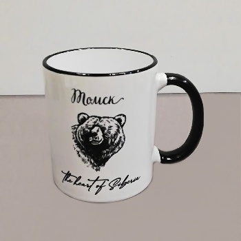 Кружка Томск лиса, медведь (Из сердца Сибири) (В)