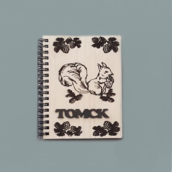 Блокнот Томск А6 Белка дерев. (ОД)