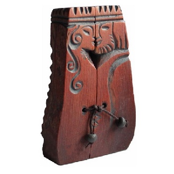 Обь скульптура малая, кедр