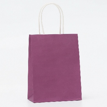Пакет крафт сиреневый, 15×12×6 см