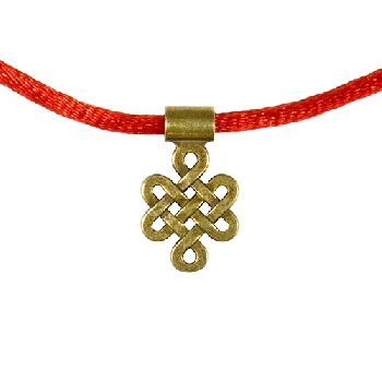 Браслет красная нить "Узелок"
