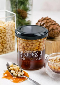 Сосновый сироп с ядром кедрового ореха, Imunno, 170 гр 