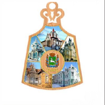 Доска разделочная Томск, 607 дер.зодчество