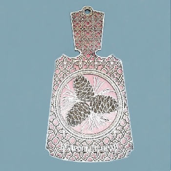 Доска Томск "Шишка" прорезная, дерево (М)