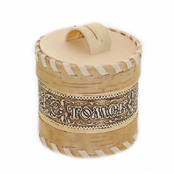 Туес Томск 7*7, малыш береста (Б)