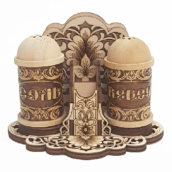 Набор Специи и салфетница Узор 14*12*10 