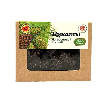 Цукаты из сосновой шишки 100 гр. (СС)