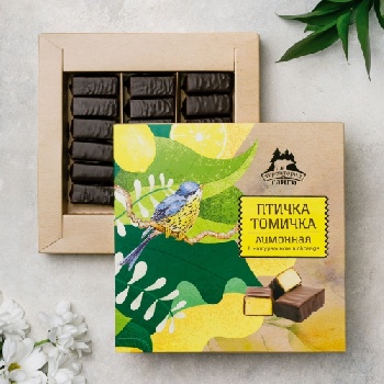 Конфеты "Птичка Томичка" лимон 210 гр (ТТ)