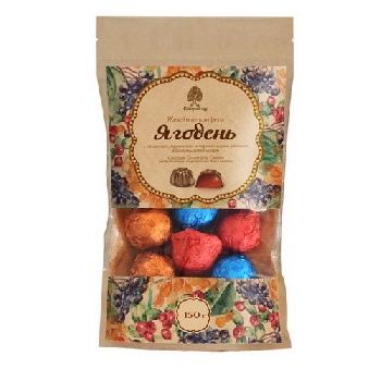 Мармелад "Ягодень" крафт-пакет, 150 гр.
