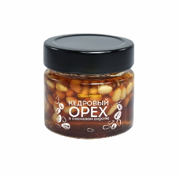 Сосновый сироп с ядром кедрового ореха 100 гр.