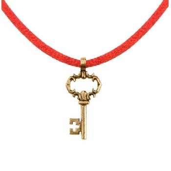 Браслет Красная нить Ключ