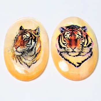 Магнит тигр селенит 1 шт