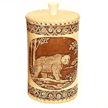 Туес Медведь 1, 10*10*16