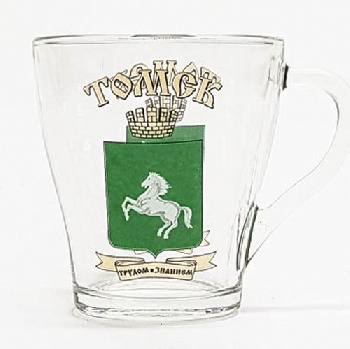 Кружка стекло Томск Грация 250 мл