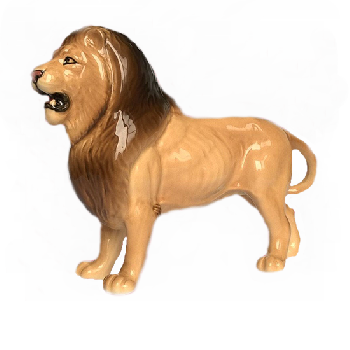 Фигурка Лев, фарфор (С)