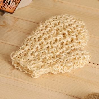 Мочалка "Варежка", сизаль,