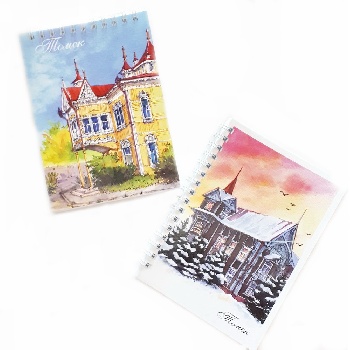 Блокнот Томск дерев.архитектура рис.10*15