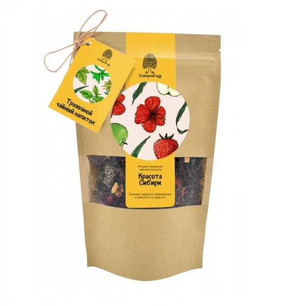 Чайный напиток травяной "Красота Сибири" 50гр.
