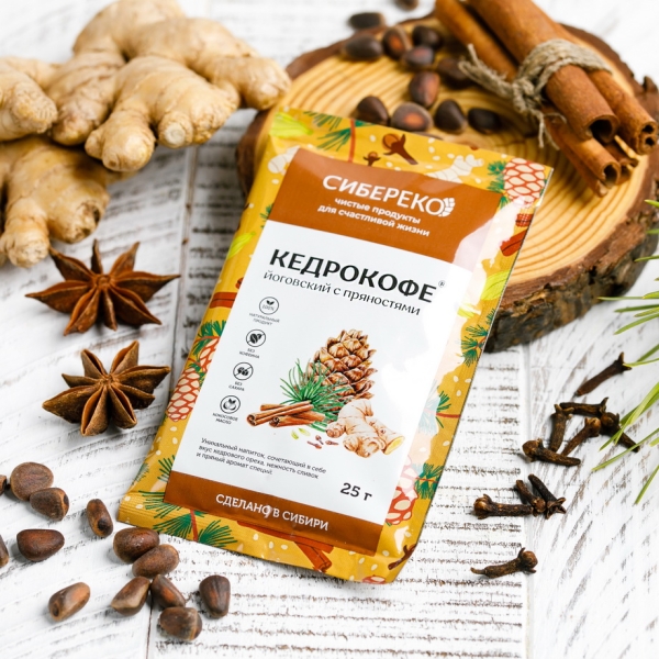 Кедрокофе Йоговский порционный 25 гр (С)