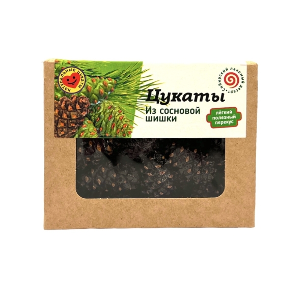 Цукаты из сосновой шишки 100 гр. (СС)