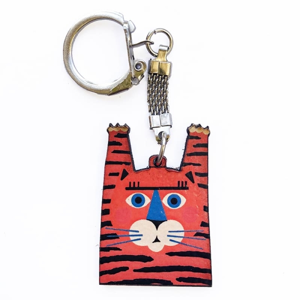 Брелок Тигр Фрида 3,5*4