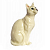 Фигурка Кошка короткошерстная, фарфор (С)