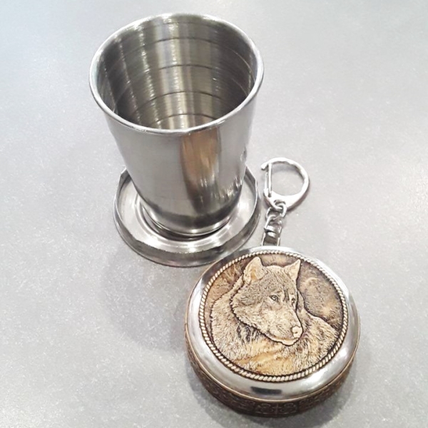 Брелок стопка в бересте животные (ОД)