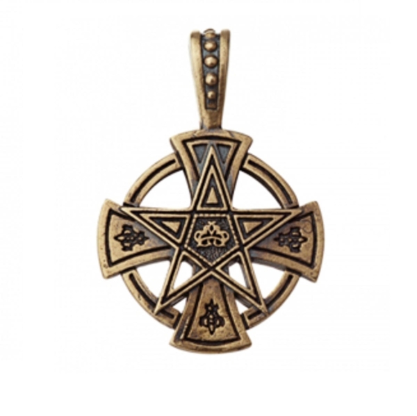 Амулет Крест Тамплиеров