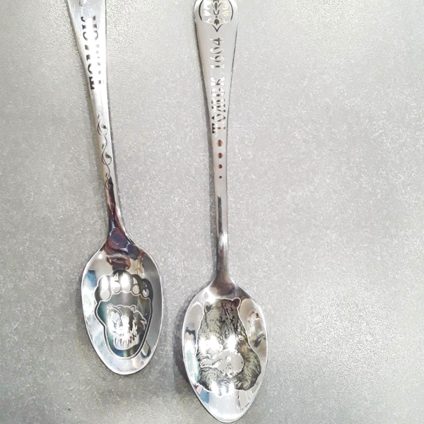 Ложка Томск животные металл (ОД)